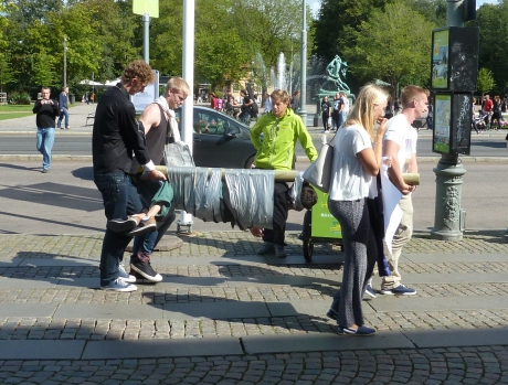 Leute in Gotheborg